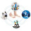 Thumb Separator Correction Soft Breathable Toe Separator Splint Protective Foot Care ToolsComplexion ACCESSOIRES FABRICATION MAISO 2