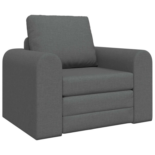 VidaXL vidaXL Folding Sofa Bed Dark Grey 98 x 71 x 83 cm Fabric 1