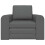 VidaXL vidaXL Folding Sofa Bed Dark Grey 98 x 71 x 83 cm Fabric 3