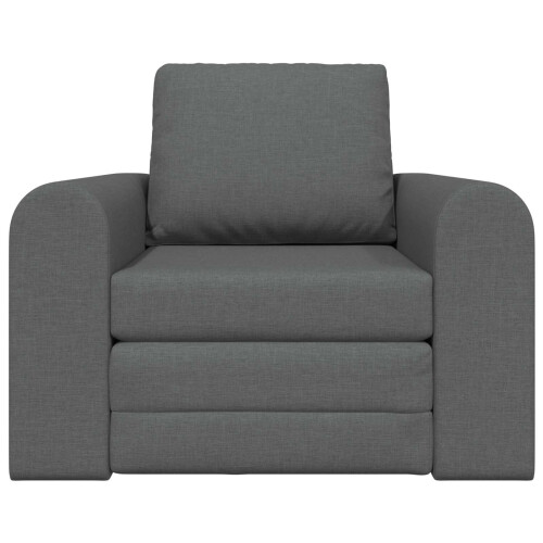 VidaXL vidaXL Folding Sofa Bed Dark Grey 98 x 71 x 83 cm Fabric 2