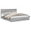 VidaXL vidaXL Storage Bed Grey Sonoma 180 x 200 cm Engineered Wood 2