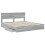 VidaXL vidaXL Storage Bed Grey Sonoma 180 x 200 cm Engineered Wood 5