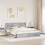 VidaXL vidaXL Storage Bed Grey Sonoma 180 x 200 cm Engineered Wood 3
