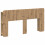 VidaXL vidaXL Headboard Cabinet with Storage Artisan Oak Engineered Wood 5