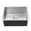 Living And Home Single Bowl Stainless Steel Sink with Strainer Waste kit 1