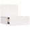 VidaXL vidaXL Bedside Table White 44 x 32.5 x 40 cm Solid pine wood 4