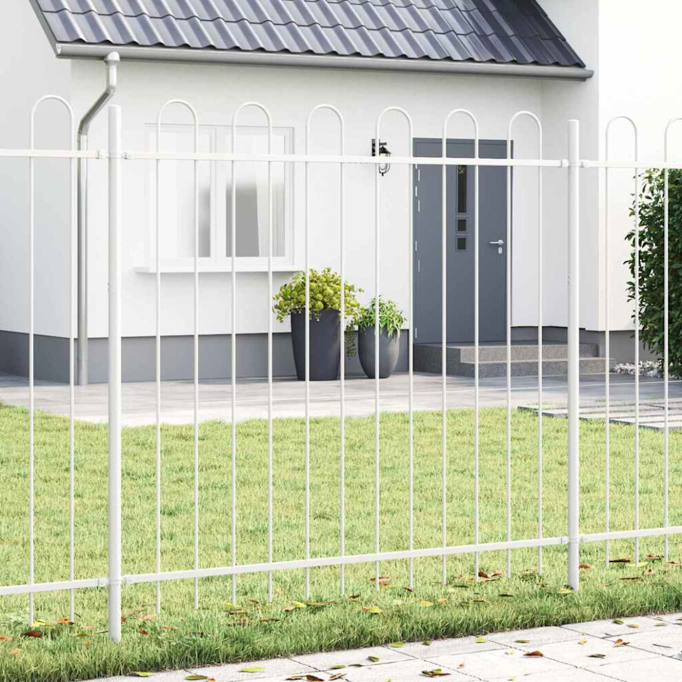 Vidaxl Garden Fence Boxtel White