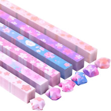 600 Blossom Origami Star Paper Strips, Double-Sided with 12 Sakura Patterns for Crafts