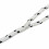 VidaXL vidaXL Boat Rope 15 m 1 White and Black Polyester 4
