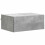 VidaXL vidaXL Wall-Mounted Bedside Cabinet with Drawer 2 pcs Concrete Grey 3