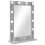 VidaXL vidaXL Vanity Mirror Rectangular Grey Sonoma 70 x 50 x 18 cm 2
