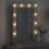 VidaXL vidaXL Vanity Mirror Rectangular Grey Sonoma 70 x 50 x 18 cm 3