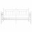 VidaXL vidaXL Daybed Frame White 107 x 203 cm Steel 5