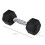 2x6kg Rubber Hex Dumbbells Set 3