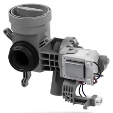 W10425238,W10605427 Dräneringspump för Tvättmaskin, Byte Av Motor för Spolarvattenpump för W10799064,W10799065,W10903216,W10918044