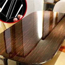 2X Adhesive Table Protective Film Glossy Clear Protection Anti-Scratch Heat Resistant Furniture Stickers Table 40cmx2M