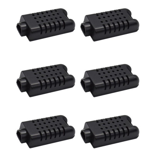 Plastic Case Small Humidity Sensor Electronics Box Instrument Enclosure Project Box Control Box(6 Pcs)