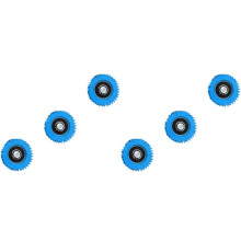 6Pcs 36T Electric Bicycle Wheel Hub Planetary Gears with Bearing Circlips E-Bike for Bafang Motor Mid Motor