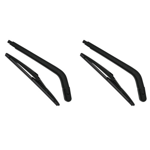 2X Rear Windshield Wiper Arm Blade Set for  Fortuner 2008-2017
