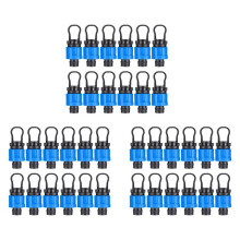 36 Pièces Bouchon D'Embout de Tube D'Irrigation Goutte à Goutte Raccord Universel 1/2 Pouce, Compatible avec Les Tubes de Ruban Goutte à Goutte