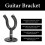 Chord Chord Wall Mount Guitar Bracket Universal Holder Black 2