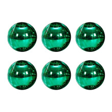 8cm 6Pcs Light Christmas Christmas Tree Decorative Pendant Window Roof Shopping Pendant Pendant,Green