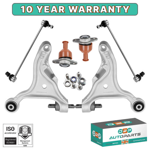 FRONT LOWER SUSPENSION WISHBONE TRACK CONTROL ARMS KIT FOR VOLVO S60 V70 MK2