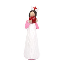 Nurse Sculpture-Handcrafted Resin Nurse Figurine Gift for Women Nurse Appreciation Gift,Office Desk Decor