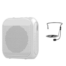 Amplificador de Micrófono Inalámbrico , Pequeño Altavoz Portátil con Micrófono para Guías Turísticos, Ideal para Profesores, Color .