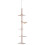 5-Tier Floor-to-Ceiling Cat Tree – 230-260 cm Beige 1