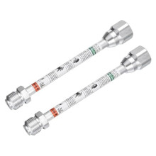 2 Stuks 20cm/8inch Airless Verfspuit Tip Verlengstang Schilderen Corrosiewerende Airless Verfspuit Verlengstang