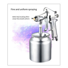 Spray Tool 1.5mm Nozzle with Cup Adjustable Pneumatic Sprayer Painting Latex Paints Tool for Automotive Car Furniture