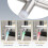 Living And Home Dual Spout Swivel Kitchen Faucet with LED Light 4
