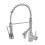 Living And Home Dual Spout Swivel Kitchen Faucet with LED Light 5