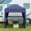 2x2m Pop-Up Gazebo with Sidewalls & Windows 7