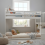 Noa and Nani Nia Bunk Bed with Storage Staircase in White 3