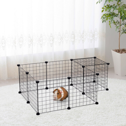DIY Metal Pet Playpen - 12-Panel Wire Fence 2