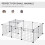 DIY Metal Pet Playpen - 12-Panel Wire Fence 5