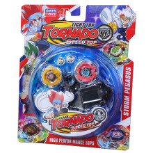 (2pcs)Constellation Burst Metal Beyblade With Grip Launcher Speed Top Kids Gift Toys