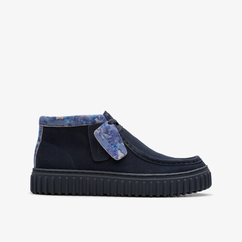 Clarks (Wide, Not Specified) Tor Hill O Navy Camo