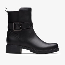 Hearth Buckle Black Leather