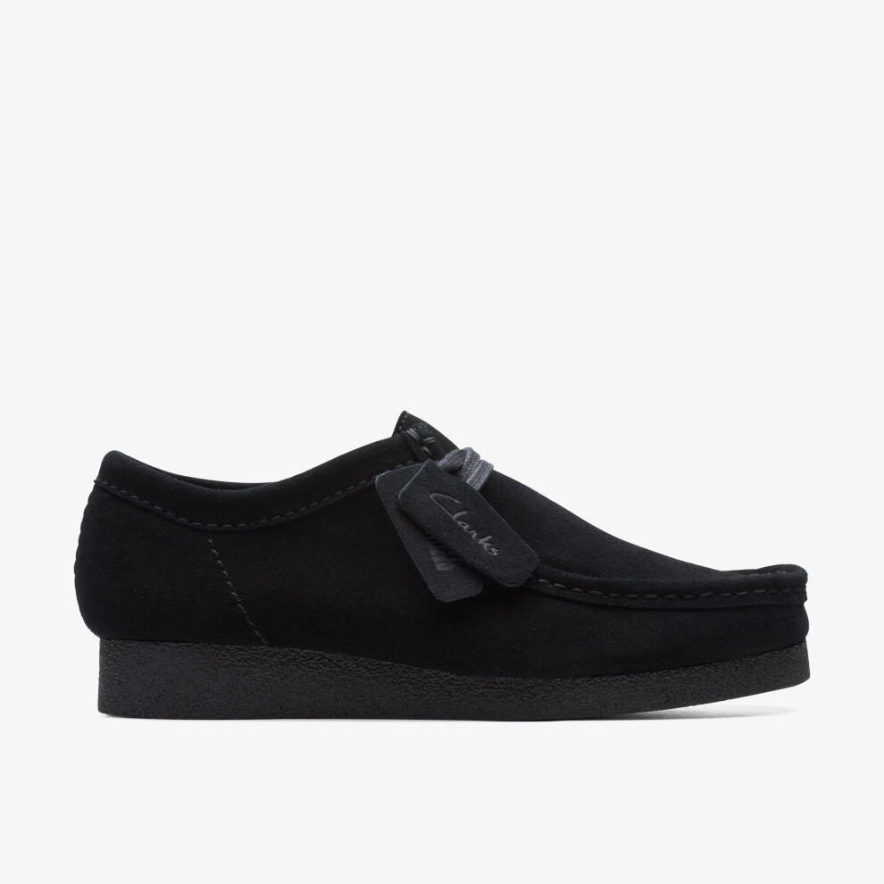 Clarks (Standard, 9.5 (Adults')) Wallabeeevo Black Sde