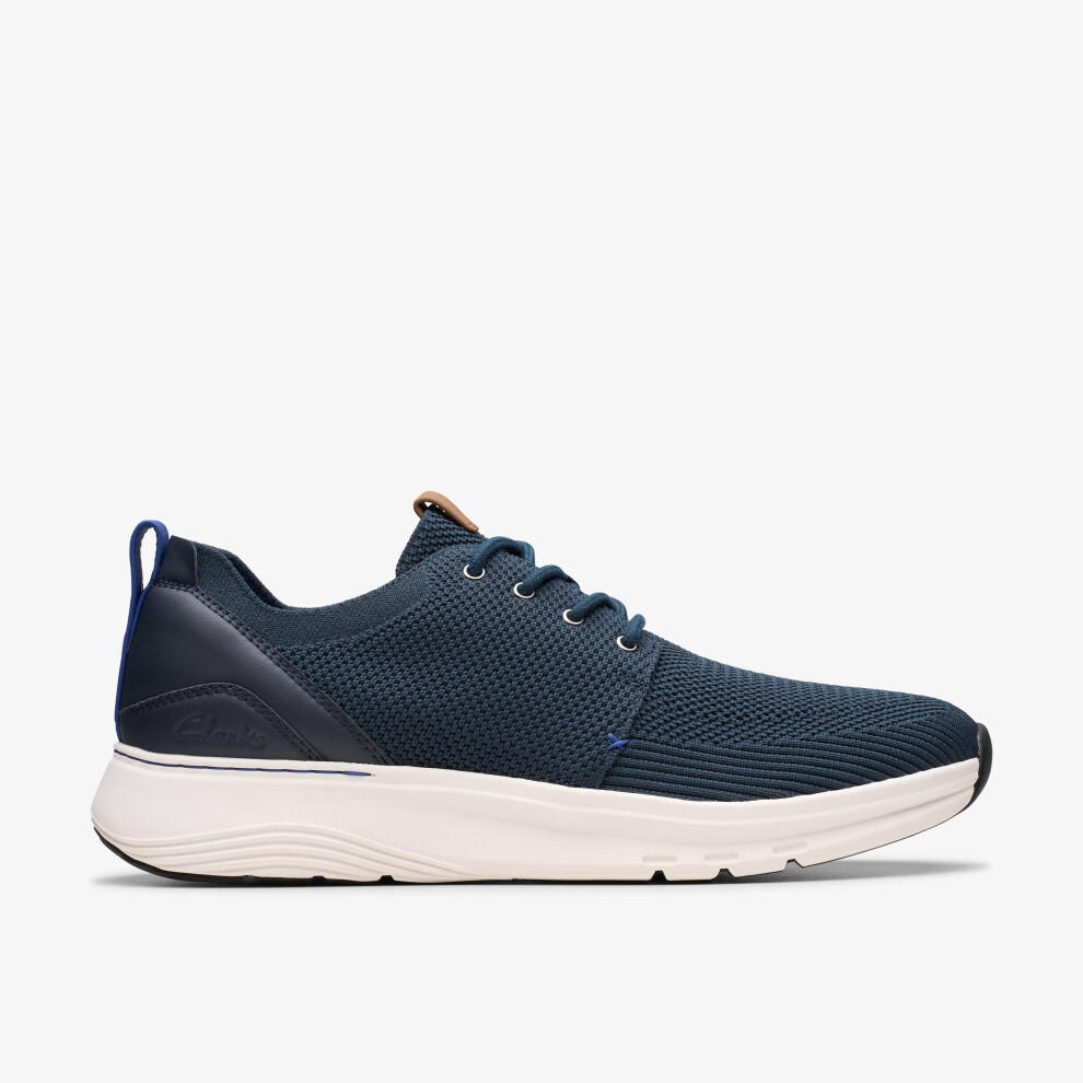 Clarks Men's Blue Motion Trek Mx Navy Shoes In | : 8/Standard Fit - Image 2
