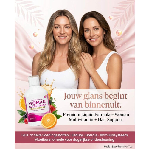 Swedish Nutra Woman Multivitamin +Hair support 2