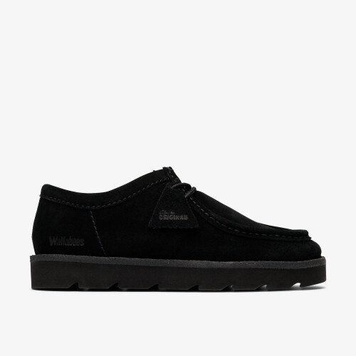 Clarks (Standard, 11 (Adults')) Meare Walla Black Sde
