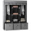 Foldable Fabric Wardrobe, Dark Grey, 125x43x162.5cm 1