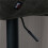 Retro Bar Stools Set of 2, Dark Grey, Adjustable & Swivel 8