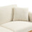 (White Teddy, Teddy) GOMYWAY Velvet 2-Seater Sofa, Adjustable Backrest 10