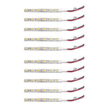 10Pcs 10cm Waterproof White 5050 Led Strip Lights  12V Caravan Boat Car