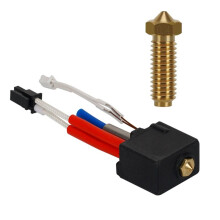 1 Set for Kobra 2 Hotend Kit Kobra 2 Series Neo/Pro//Max Hot End Kit 24V 60W NTC 100K Kobra 2 Heat Sink,A